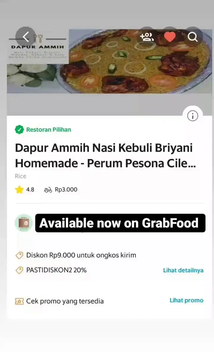 Dapur Ammih Nasi Kebuli & Briyani