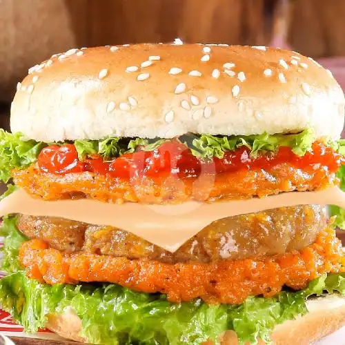 Gambar Makanan Angga'S Burger & Boba Caman Raya, Jatibening 18