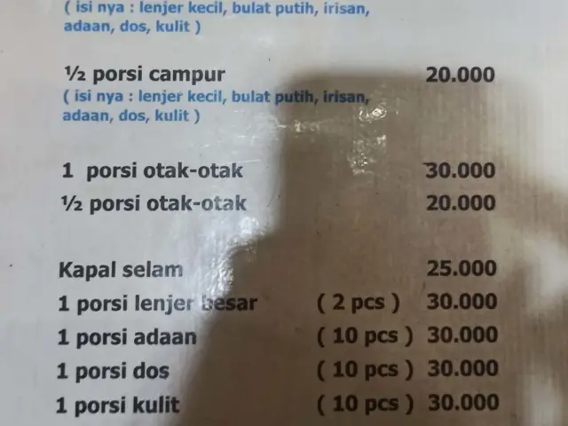 Gambar Makanan Pempek Putri Bangka 8