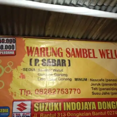 Sambel Welut Pak Sabar