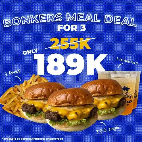Gambar Makanan Bonkers Burger, Kelapa Gading 5