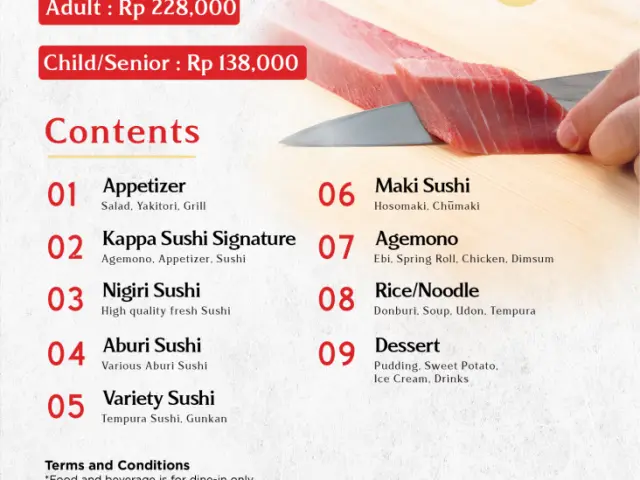 Gambar Makanan Kappa Sushi 1