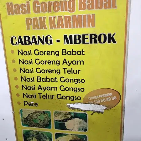 Gambar Makanan Nasi Goreng Babat P Karmin 6