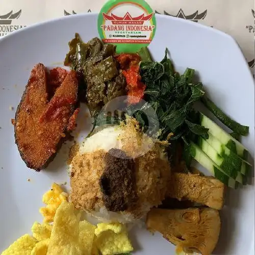 Gambar Makanan Rumah Makan Padang Indonesia Vegetarian, Komplek Cemara Asri 19