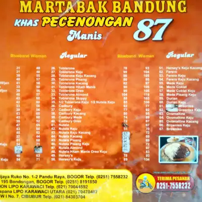 Martabak Bandung Khas Pecenongan 87