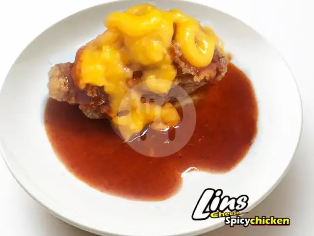 Gambar Makanan Lins Cheese Spicy Chicken, Lengkong Besar 1