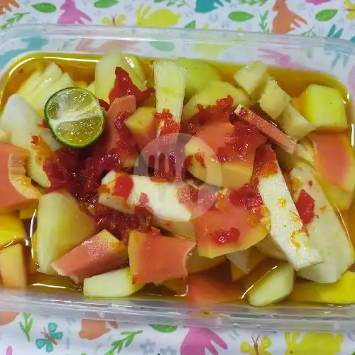 Gambar Makanan Rujak Jambu Kristal Mamake, Belibis 14