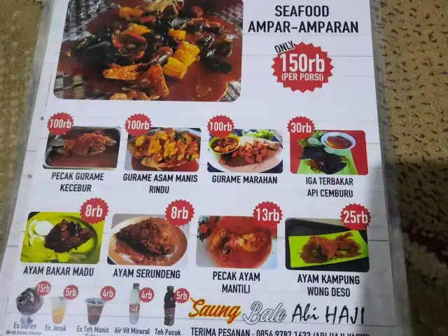 Gambar Makanan Saung Bale Abi Haji 2