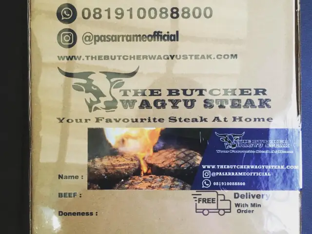 The Butcher Wagyu Steak