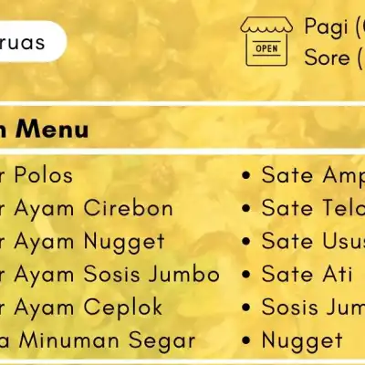 Sari Rasa Bubur Ayam Khas Cirebon