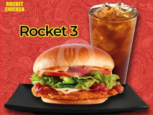 Gambar Makanan Rocket Chicken, Delima 3