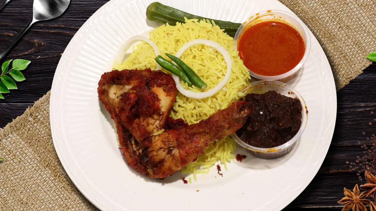 Nasi Ganja Padu /Asam Pedas Terangkat