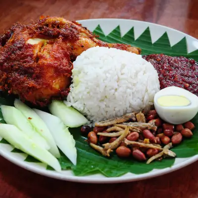 Nasi Lemak comel enstek