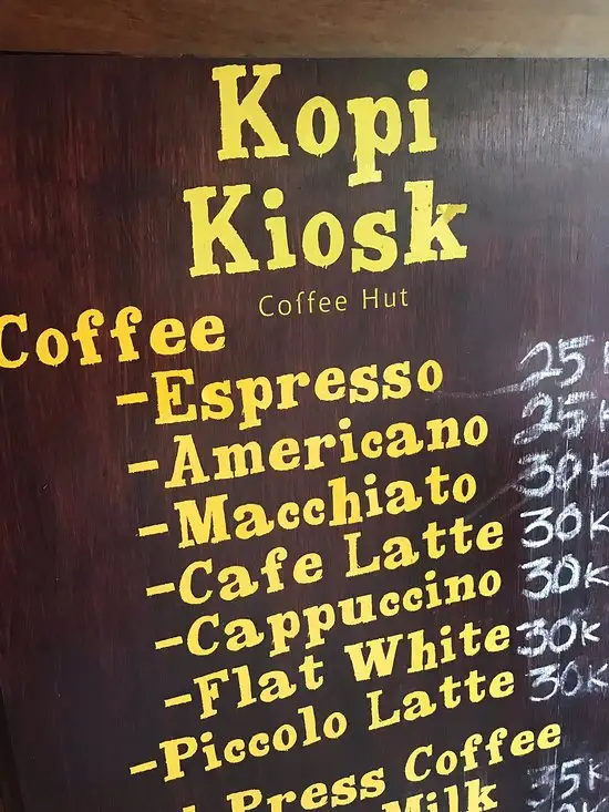 Gambar Makanan Kopi Kiosk Coffee Hut 8