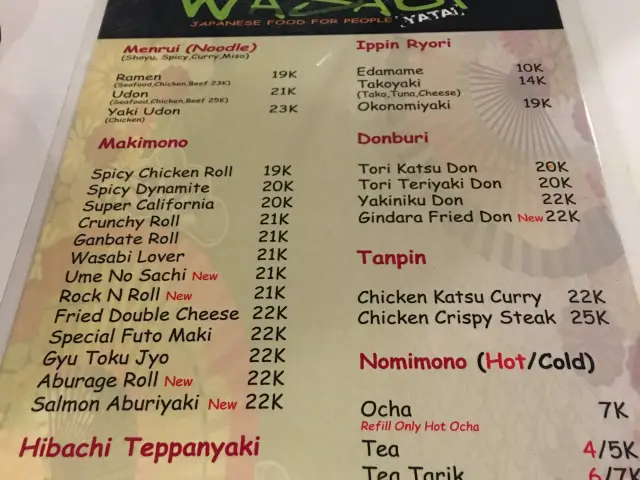 Gambar Makanan Wasabi Yatai 15