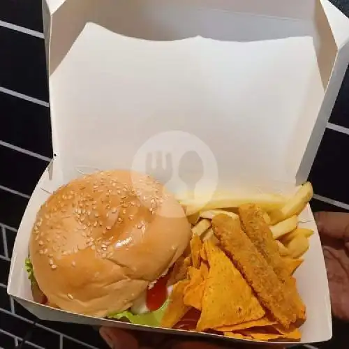 Gambar Makanan Burger Hemat Shofee, Untung Suropati 1