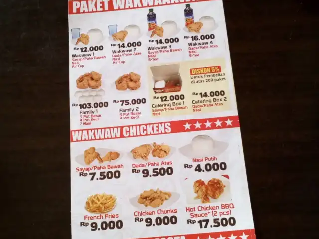 Gambar Makanan WFC Wakwaw Fried Chicken 2