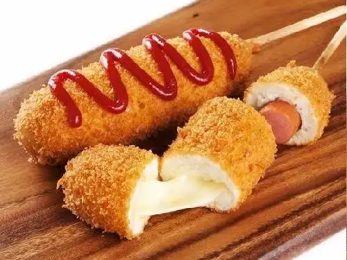 Korean Street Food Mozarella Corndog, Kartini