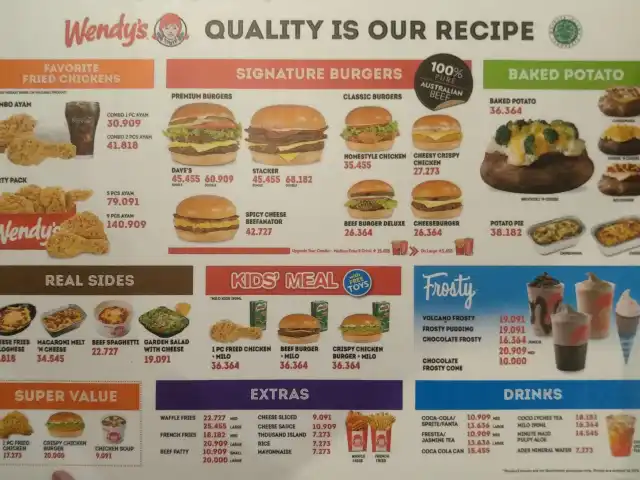 Gambar Makanan Wendy's 1