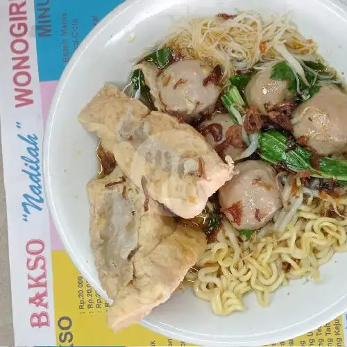 Gambar Makanan Bakso NADILLAH wonogiri, Hotel Pinangsia 9