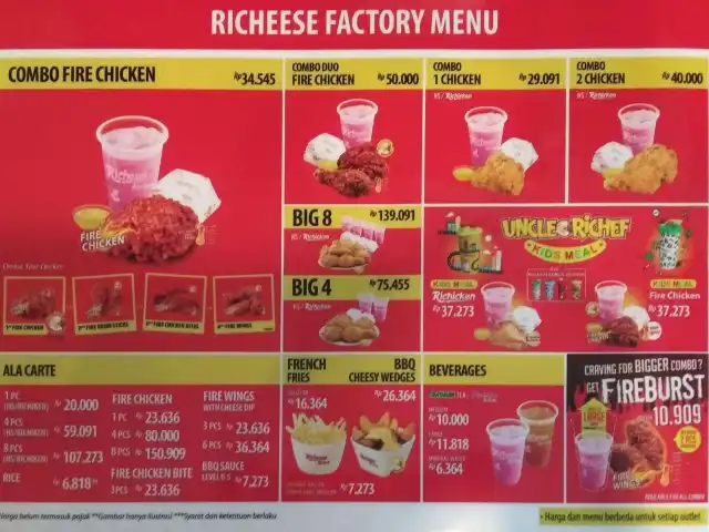 Gambar Makanan Richeese Factory 18