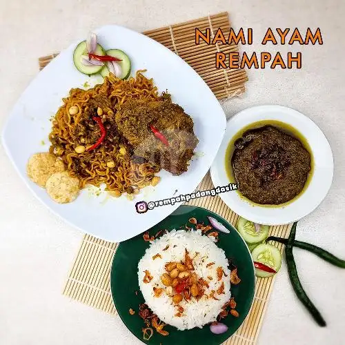 Gambar Makanan Rempah Padang DaSik, Nasi Daging Dan Ayam Rempah Padang Cabe Hijau 14