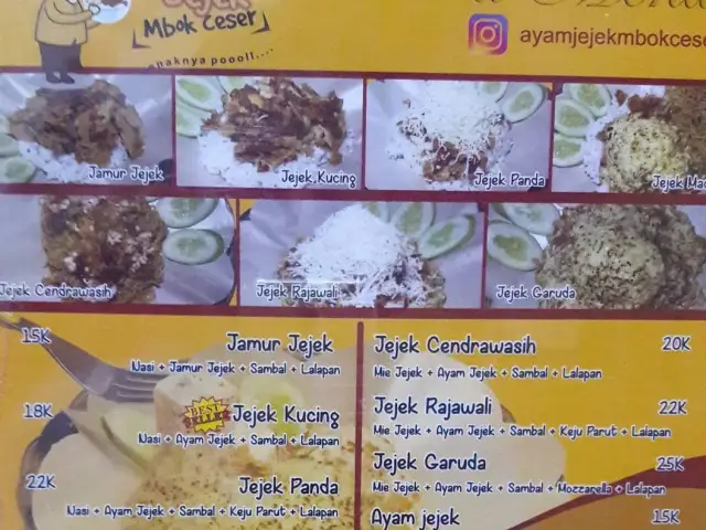 Gambar Makanan Ayam Jejek Mbok Ceser 1