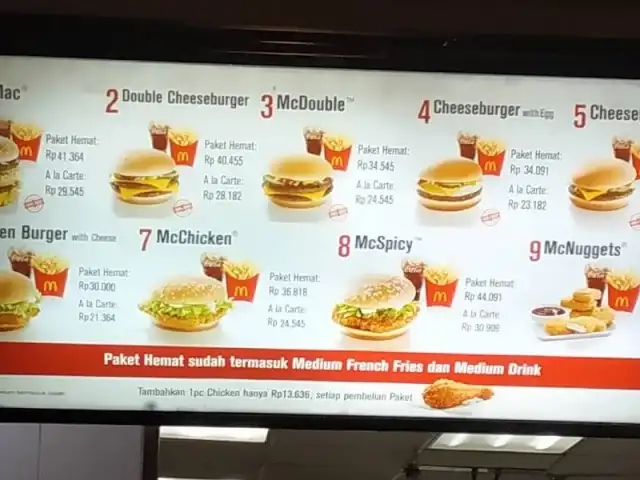 Gambar Makanan McDonalds CitiWalk Lippo Cikarang 8