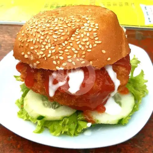 Gambar Makanan Burger Anda, Jl Sei Rokan 20