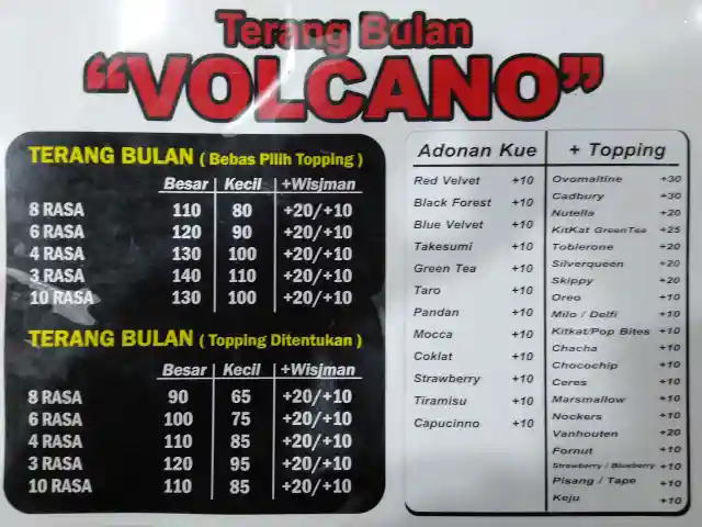 Gambar Makanan Terang Bulan Volcano 3