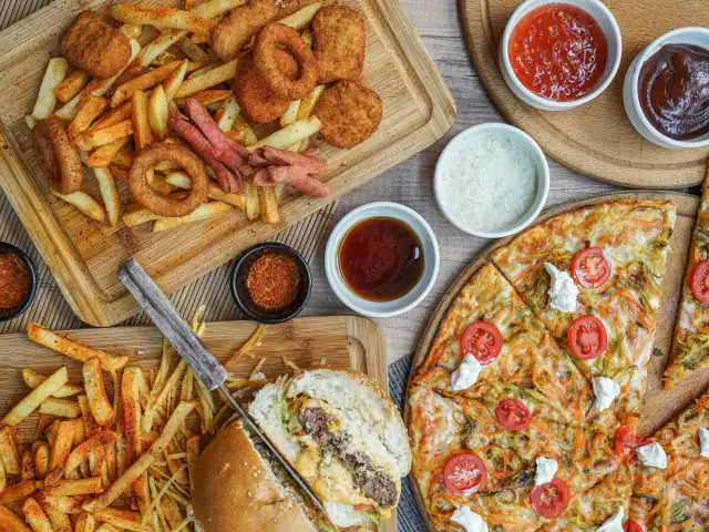 Prego Pizza & Burger House'nin yemek ve ambiyans fotoğrafları 1