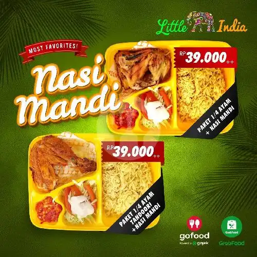 Gambar Makanan Little India Restaurant, Indian Food Citywalk Sudirman 17