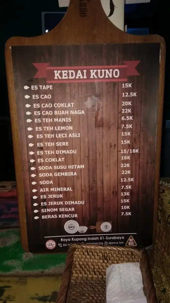 Gambar Makanan Kedai Kuno Tjap Djamoe Bar 5