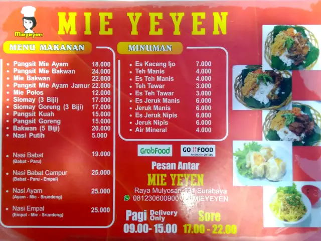 Gambar Makanan Mie Yeyen 1
