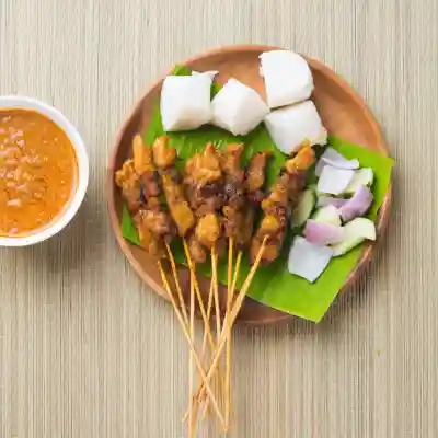 Nasi Lemak Satay Tembam