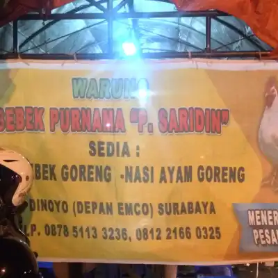 Bebek Purnama Pak Saridin - Jl.Dinoyo, Surabaya