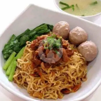 Gambar Makanan Mie Ayam Bakso Ibu Elin, Jalan Lingkar Pasar Rumput 9