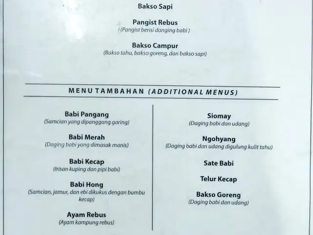 Gambar Makanan Nasi Campur Kenanga 2