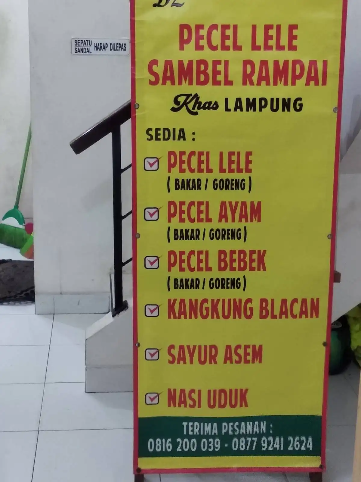 Pecel Lele Sambel Rampai Khas Lampung