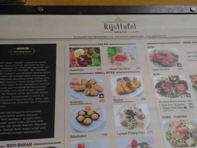 Gambar Makanan Rijsttafel Resto 14