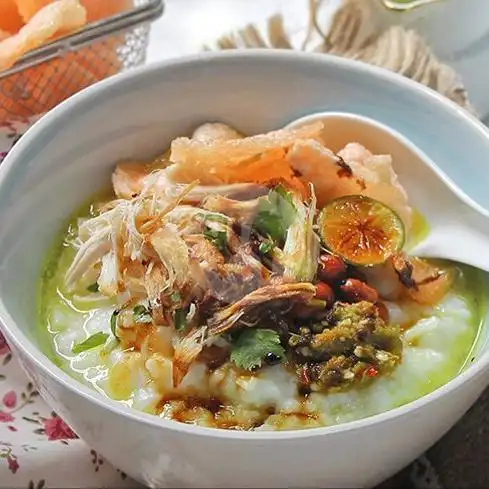 Gambar Makanan Bubur Ayam Warkop Berkah, Bintaro 1