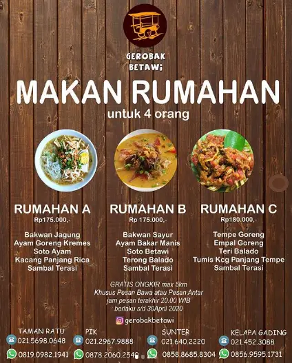 Gambar Makanan Gerobak Betawi 3