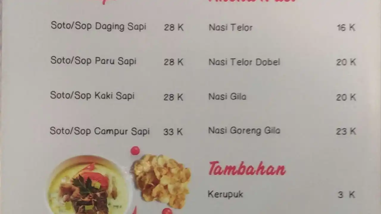 Soto Kaki Sapi Babeh Udin