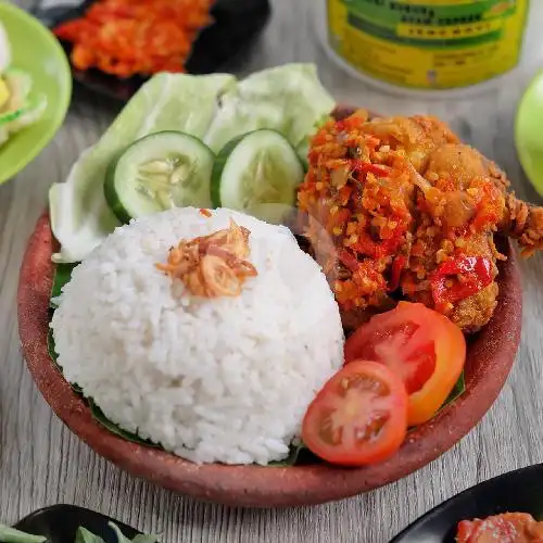 Gambar Makanan Kedai Bubur & Ayam Geprek Jeng Novi, Mamajang 19