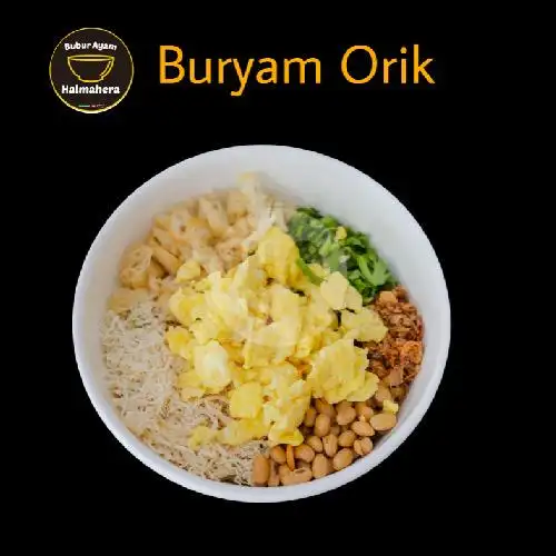 Gambar Makanan Bubur Ayam Halmahera, Jalan Kalimantan Sumbersari 12