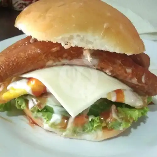 Gambar Makanan Ayam Geprek & Burger Mbak Lia, Gang Langgar 8