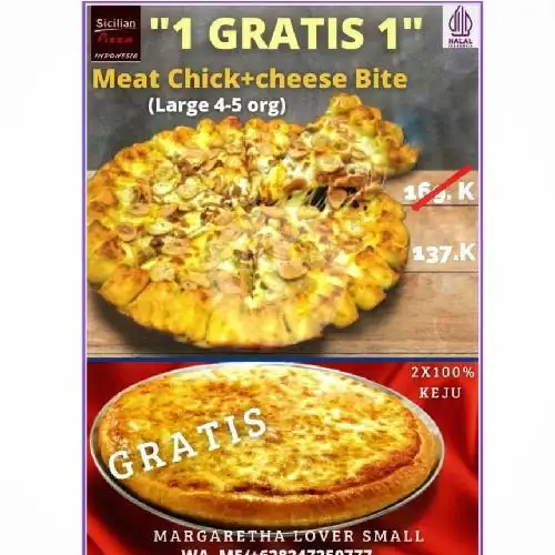 Gambar Makanan Sicilian Pizza, Tiara Dewata Supermarket 18