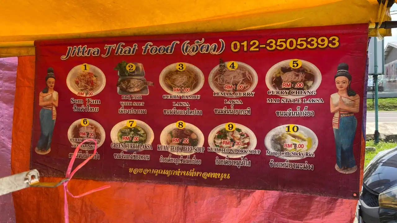 Jittra Thai Food (In front of Restoran Gasing)