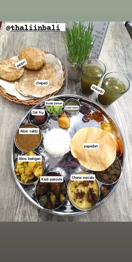 Gambar Makanan Namaskar Thali in Bali 3