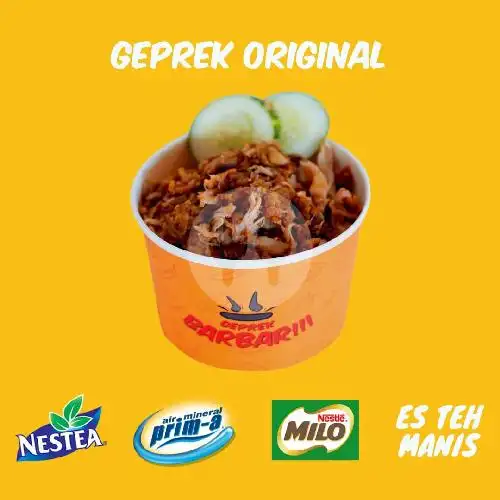 Gambar Makanan Ayam Geprek Bar Bar, Ruko Greenland 3